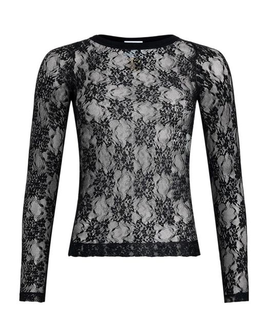 Patou Black Second Skin Top