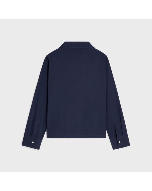 Céline Blue Scout Shirt for men
