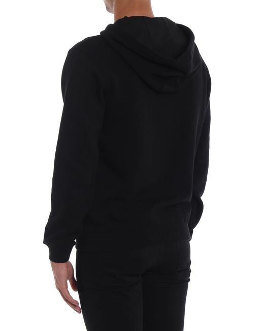 Versace Black Medusa Hooded Hoodie for men