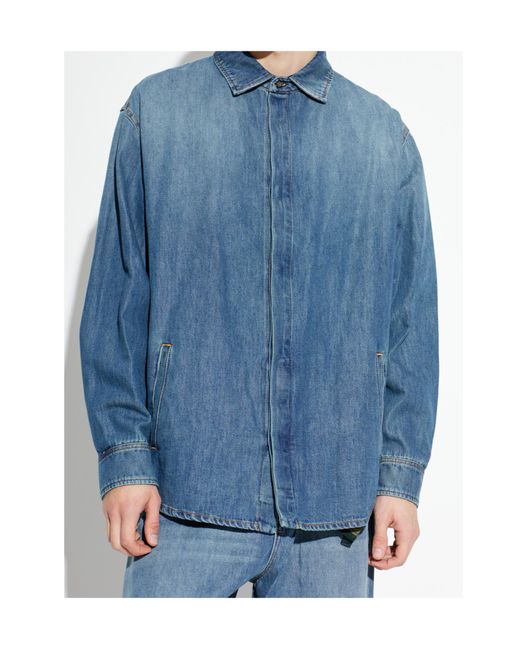 DARKPARK Blue Ethan Denim Shirt for men