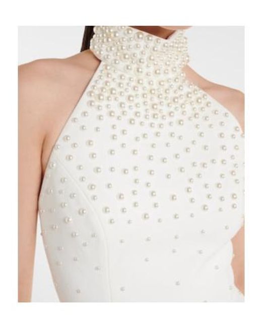 Rebecca Vallance White Bridal La Peregrina Crepe Gown