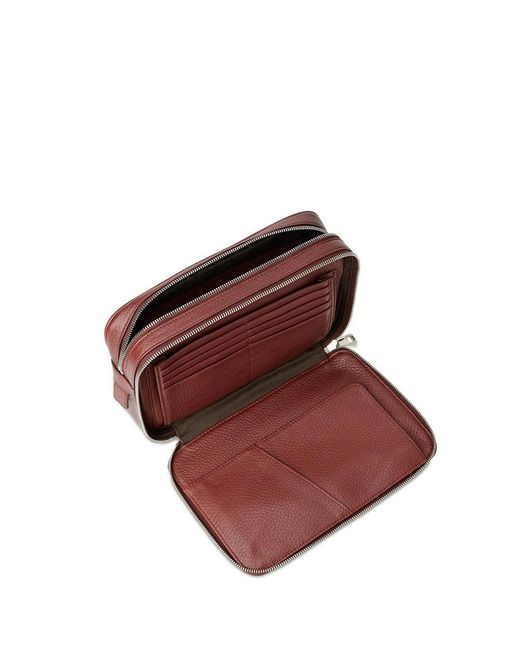 Bally Purple Logo Wallet for men