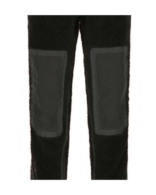 Prada Black Technical Fleece Ski Pants for men