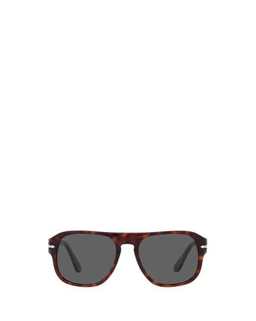 Persol Gray Pilot Frame Sunglasses for men