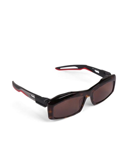 Balenciaga Brown Hybrid Sunglasses for men