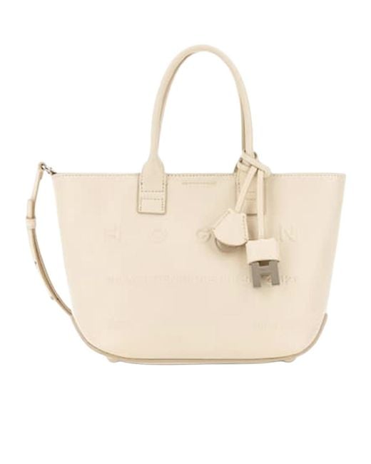 Hogan Natural Address Shopping Bag