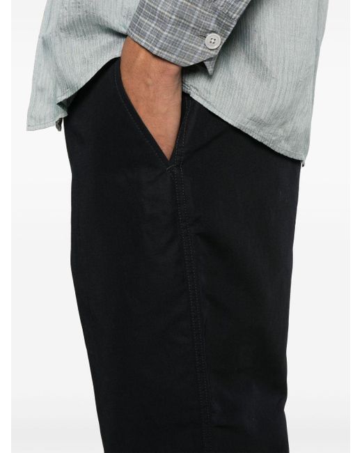 Comme des Garçons Black Tapered-Leg Trousers for men