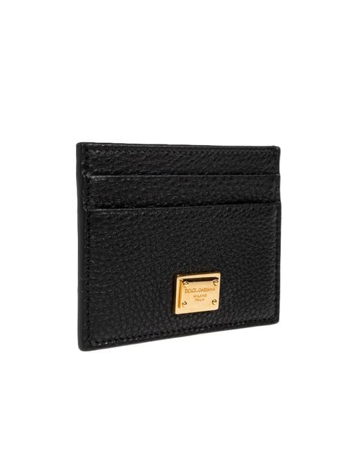 Dolce & Gabbana Black Logo Card Holder