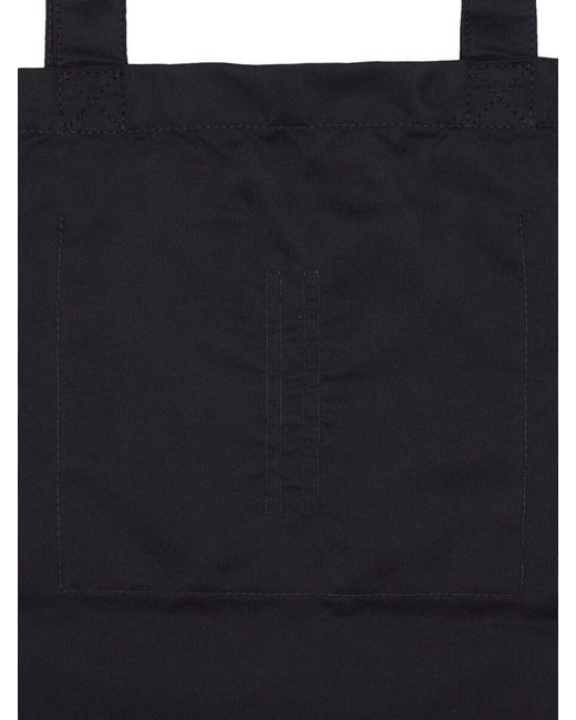 Rick Owens Black Top Handle Tote Bag