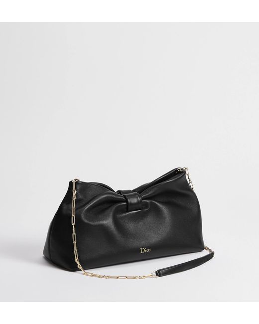 Dior Black Medium Bow Bag