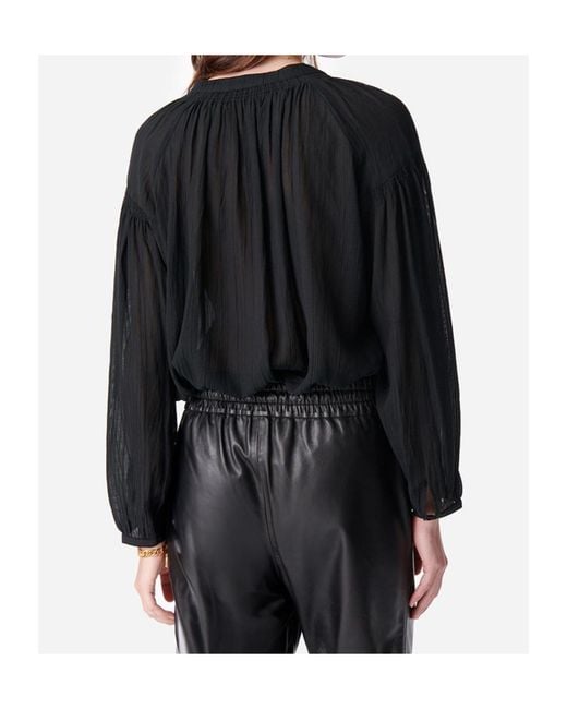 Vanessa Bruno Black Long-Sleeved Shirt