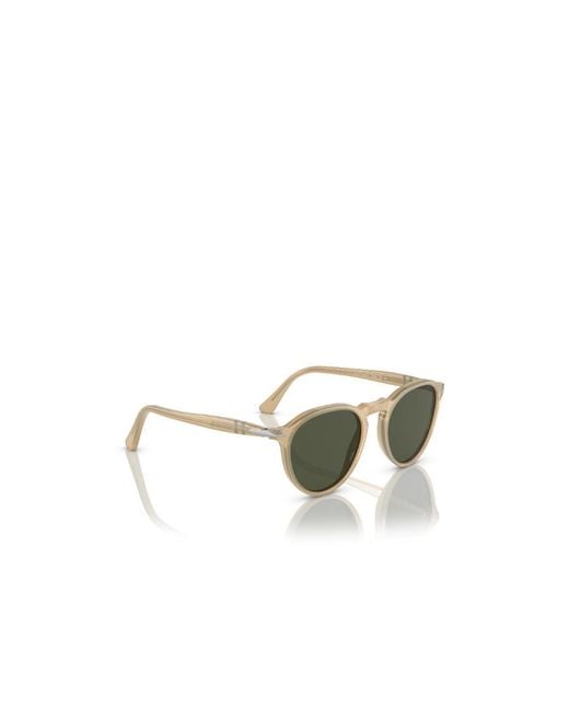 Persol Green Round Frame Sunglasses for men