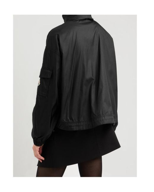 Moncler Black Hemar Nylon Parka