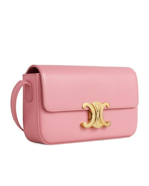 Céline Pink Shoulder Bag Claude
