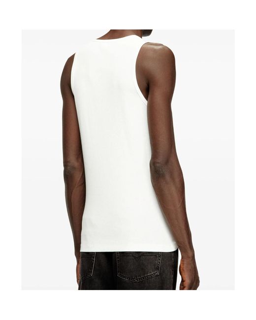 DIESEL White T-Lifty-Iod Tank Top for men