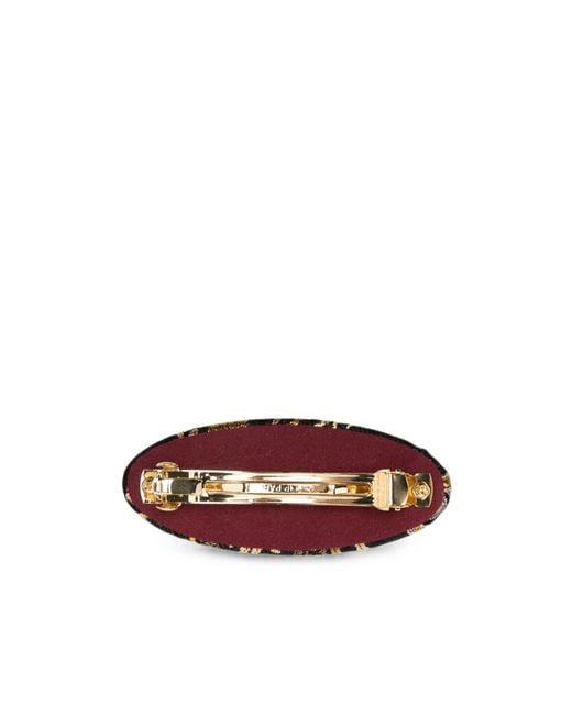 Etro Multicolor Oval Hair Clip