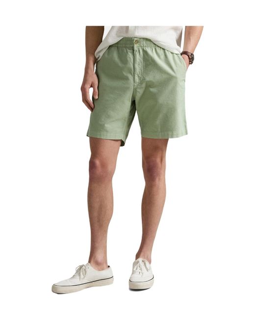 Ralph Lauren Green Light Casual Shorts for men