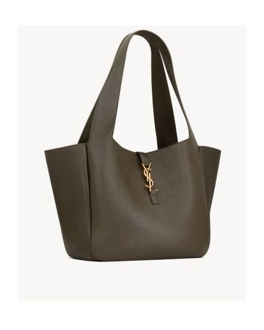 Saint Laurent Brown Le 5 À 7 Bea Shopping Bag