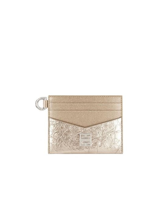 Givenchy White 4G Card Holder
