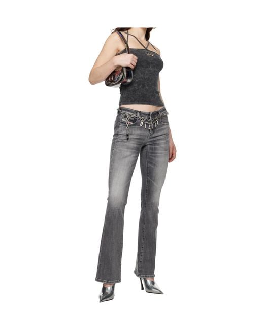 DIESEL Gray T-Maryn Tank Top