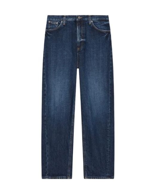 Dondup Blue Bessie Loose Fit Jeans