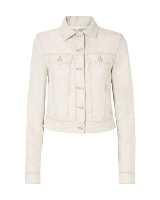 Fendi White Ivory Selleria Denim Jacket