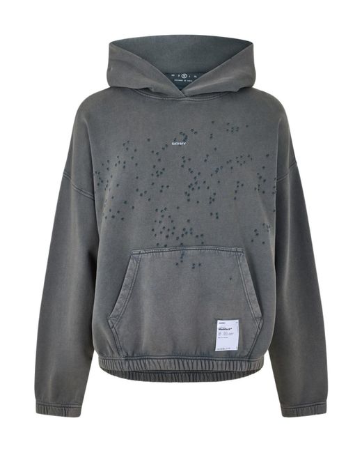 Satisfy Gray Sports Hoodie for men
