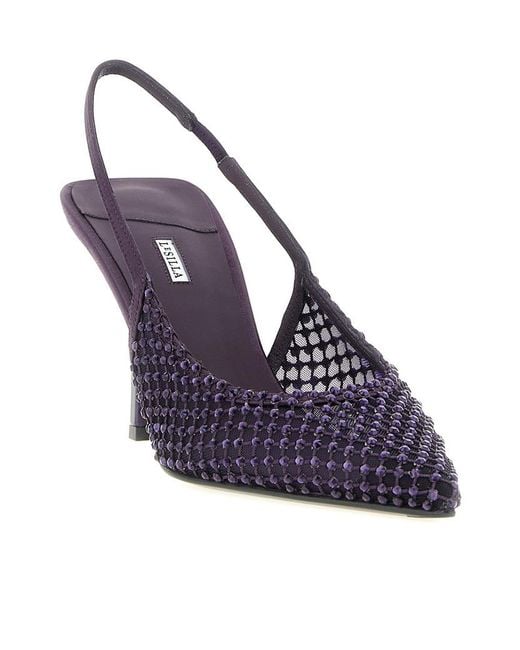 Le Silla Blue 'Gilda' Slingback