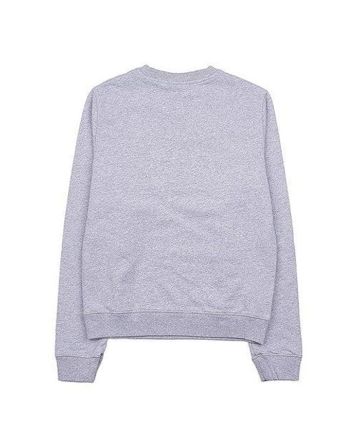Maison Kitsuné Blue Long Sleeve Sweatshirt