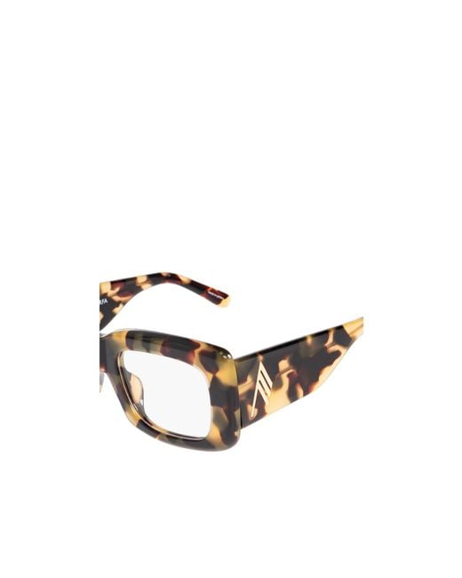 The Attico White Full-Rimmed Plano Lenses for men