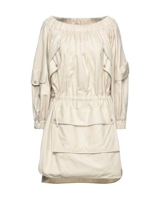 Max Mara Natural Simple Solid-Color Dress