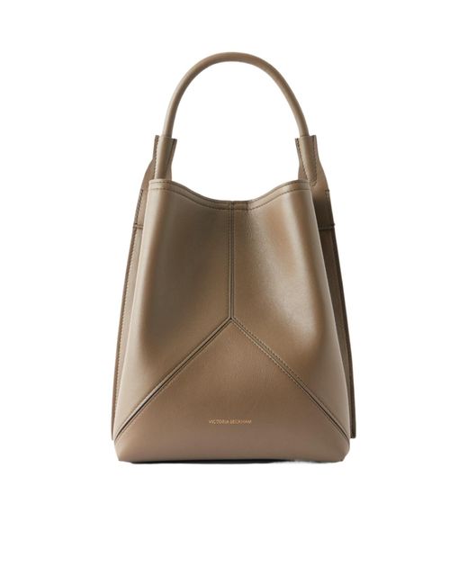 Victoria Beckham Brown Victoria Bucket Bag