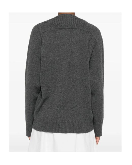 Loulou de Saison Black V-Neck Sweater