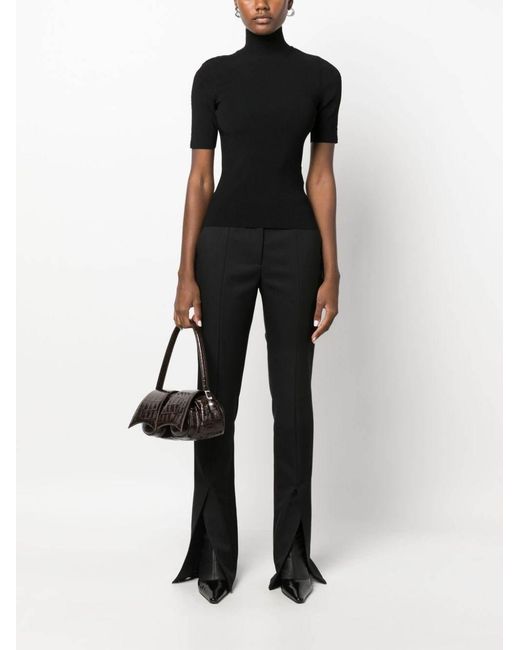 Off-White c/o Virgil Abloh Black Flared Trousers