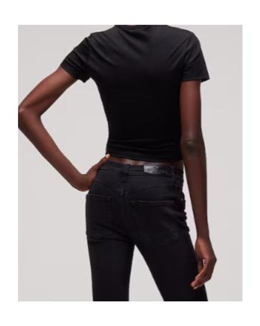 Gucci Black Cotton Jersey T-Shirt With Embroidery