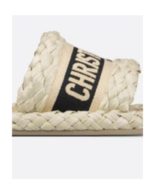 Dior Metallic Dway Slide