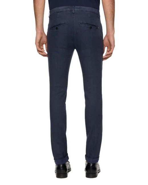 Dondup Blue Pants for men