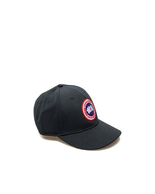 Canada Goose Blue Logo Baseball Cap for men
