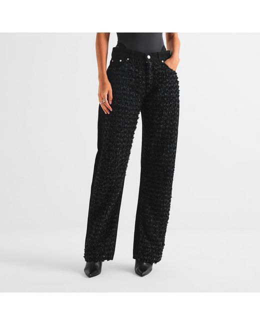 Stella McCartney Black Straight Leg Jeans