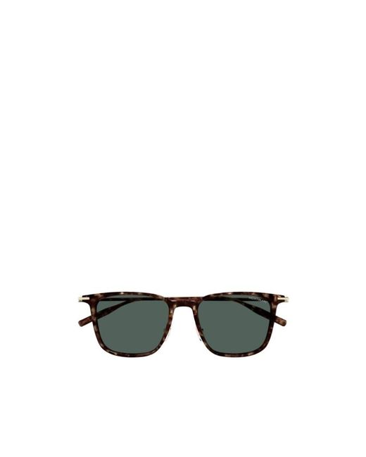 Montblanc Multicolor Eyewear Square Frame Sunglasses for men