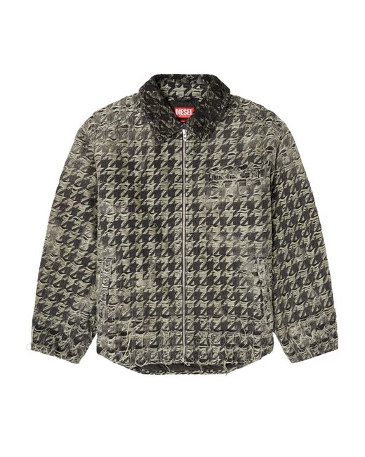 DIESEL Gray D-Elmo-Fsh Jacket for men