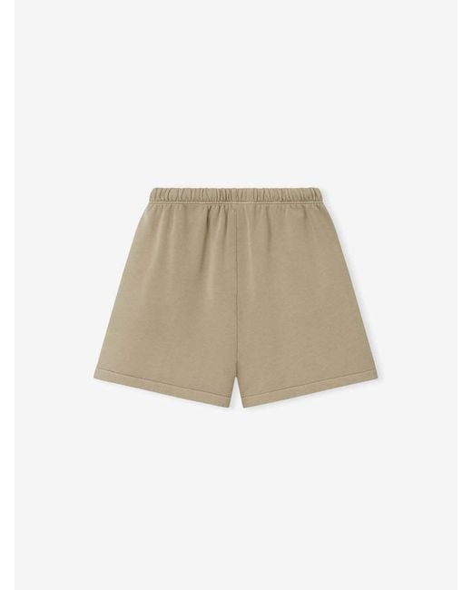 Fear Of God Natural Logo Drawstring Shorts for men