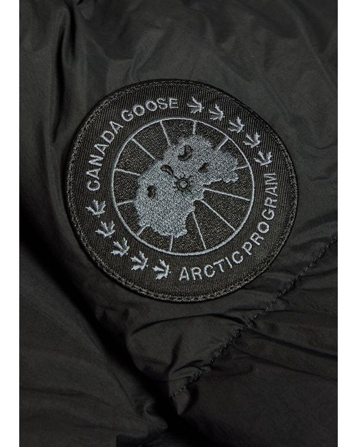 Canada Goose Black Crofton Padded Shell Jacket for men