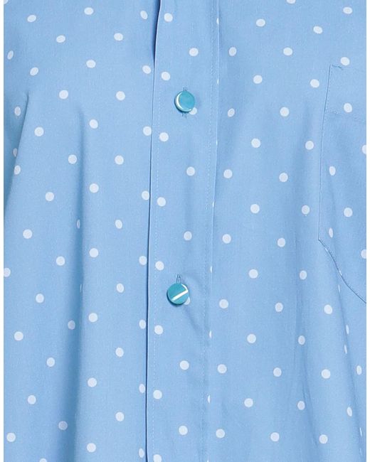 Marni Blue Polka Dot Shirt