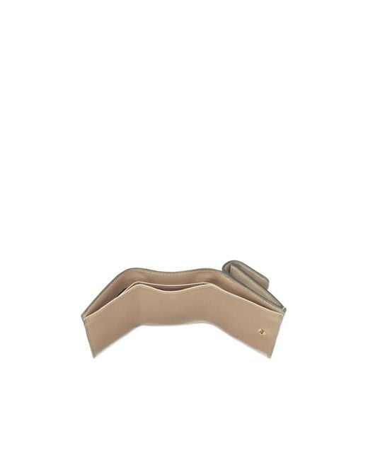 Fendi Natural F Is Embossed Wallet