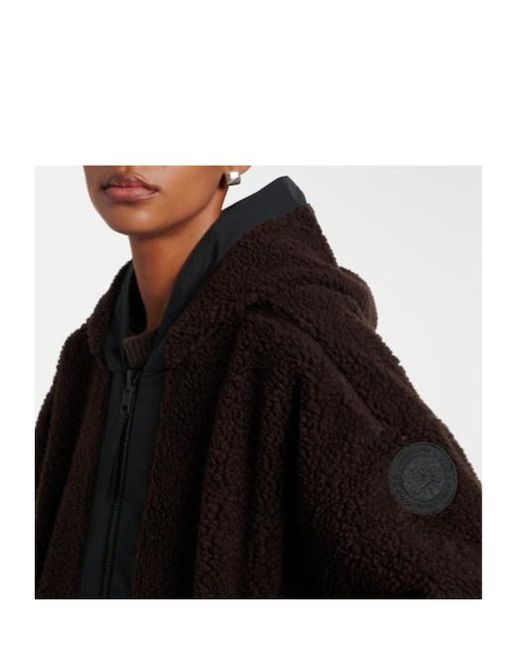 Canada Goose Black Hooded Coat