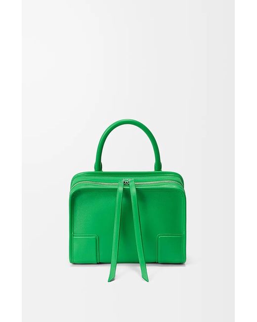 Loewe Green Small Amazona 180 Tote Bag