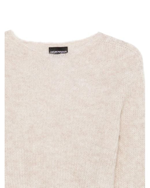 Emporio Armani Natural Long-Sleeved Sweater for men