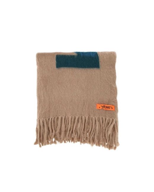 Off-White c/o Virgil Abloh Multicolor Arrows-Motif Wool Blanket