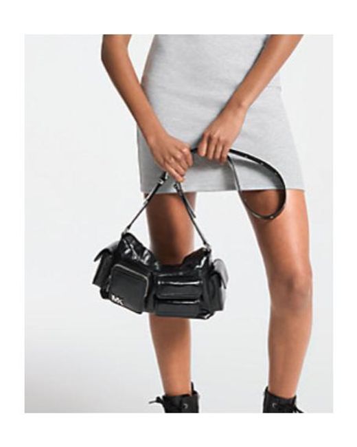 Michael Kors Black Small Dakota Convertible Crossbody Bag